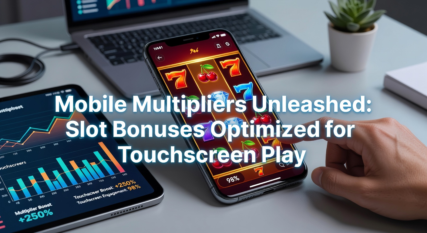 Vibrant mobile slot screen showing cascading multipliers and touchscreen bonus triggers in action during a high-stakes spin