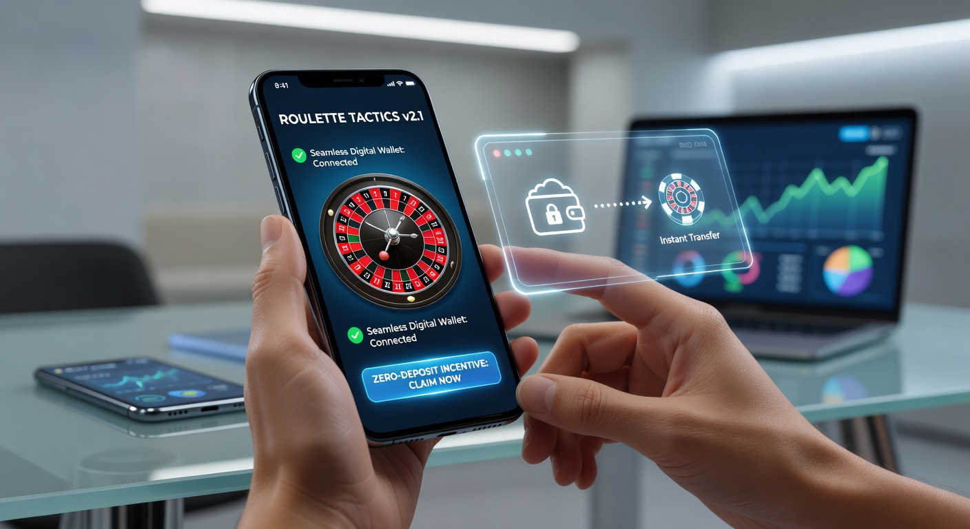 Close-up of digital wallet transaction screen on smartphone during a roulette session with zero-deposit bonus activation